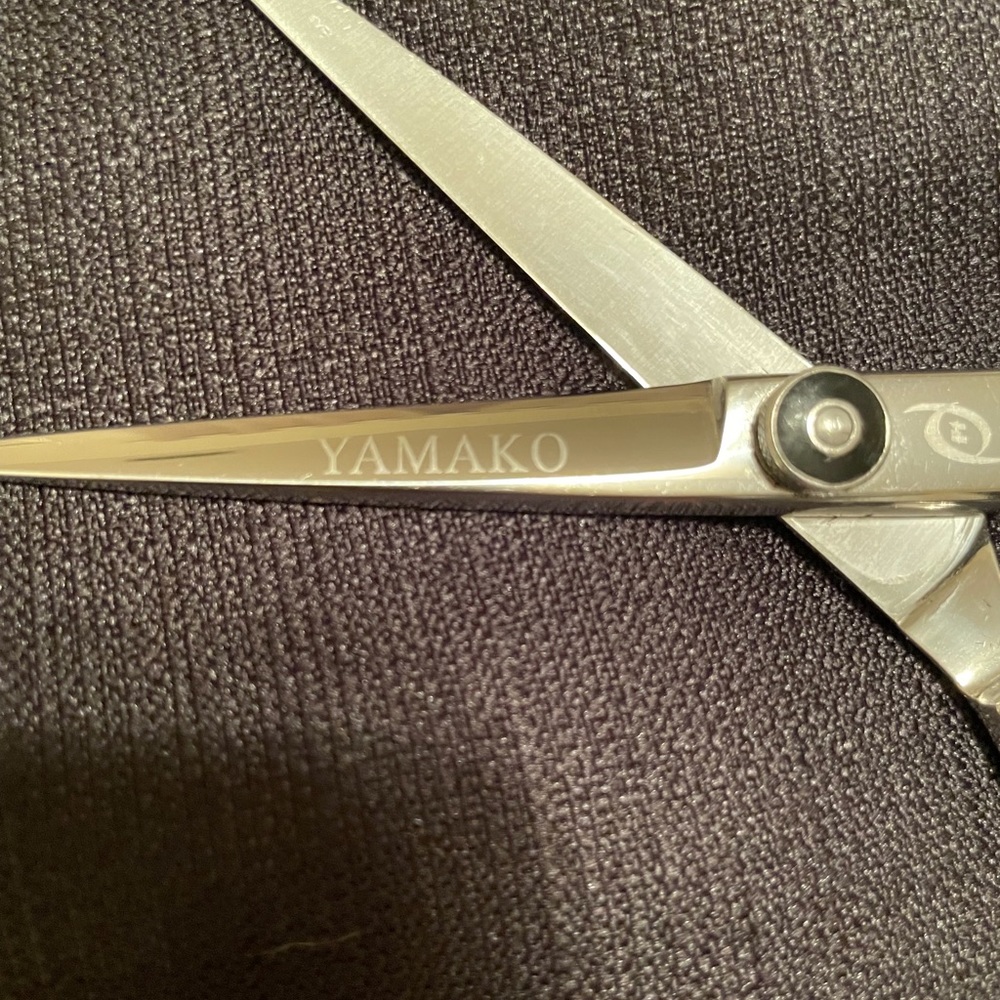 Yamako Japanese Steel hairdressing shears 6 inches